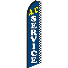 A/C Service Swooper Feather Flag