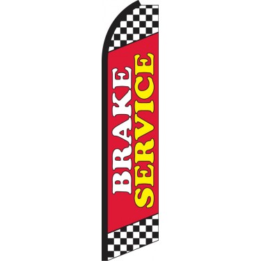 Brake Service Swooper Feather Flag