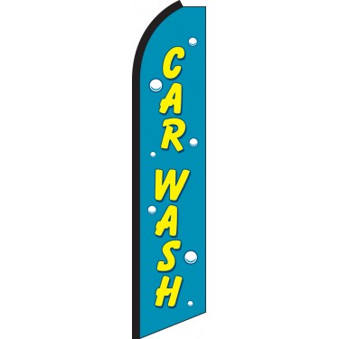 Car Wash Swooper Feather Flag