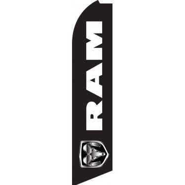 RAM Swooper Feather Flag