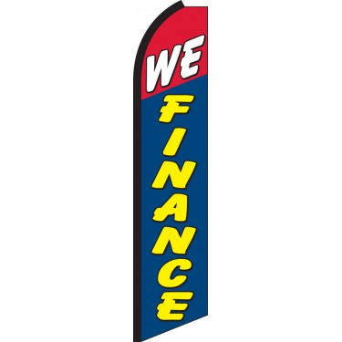 We Finance Swooper Feather Flag