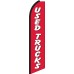 Used Trucks (Red & White) Swooper Feather Flag
