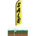 Sale (Yellow & Black) Swooper Feather Flag