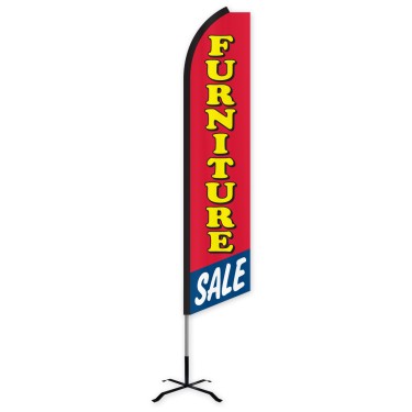 Furniture Sale Swooper Feather Flag