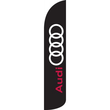 Audi Wind-Free Feather Flag