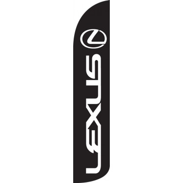 Lexus Wind-Free Feather Flag