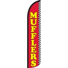 Mufflers Wind-Free Feather Flag