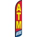 ATM Inside Wind-Free Feather Flag