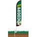 Fresh Produce Wind-Free Feather Flag