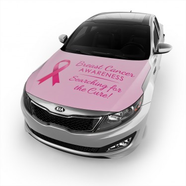 Breast Cancer Awareness Hood Cover